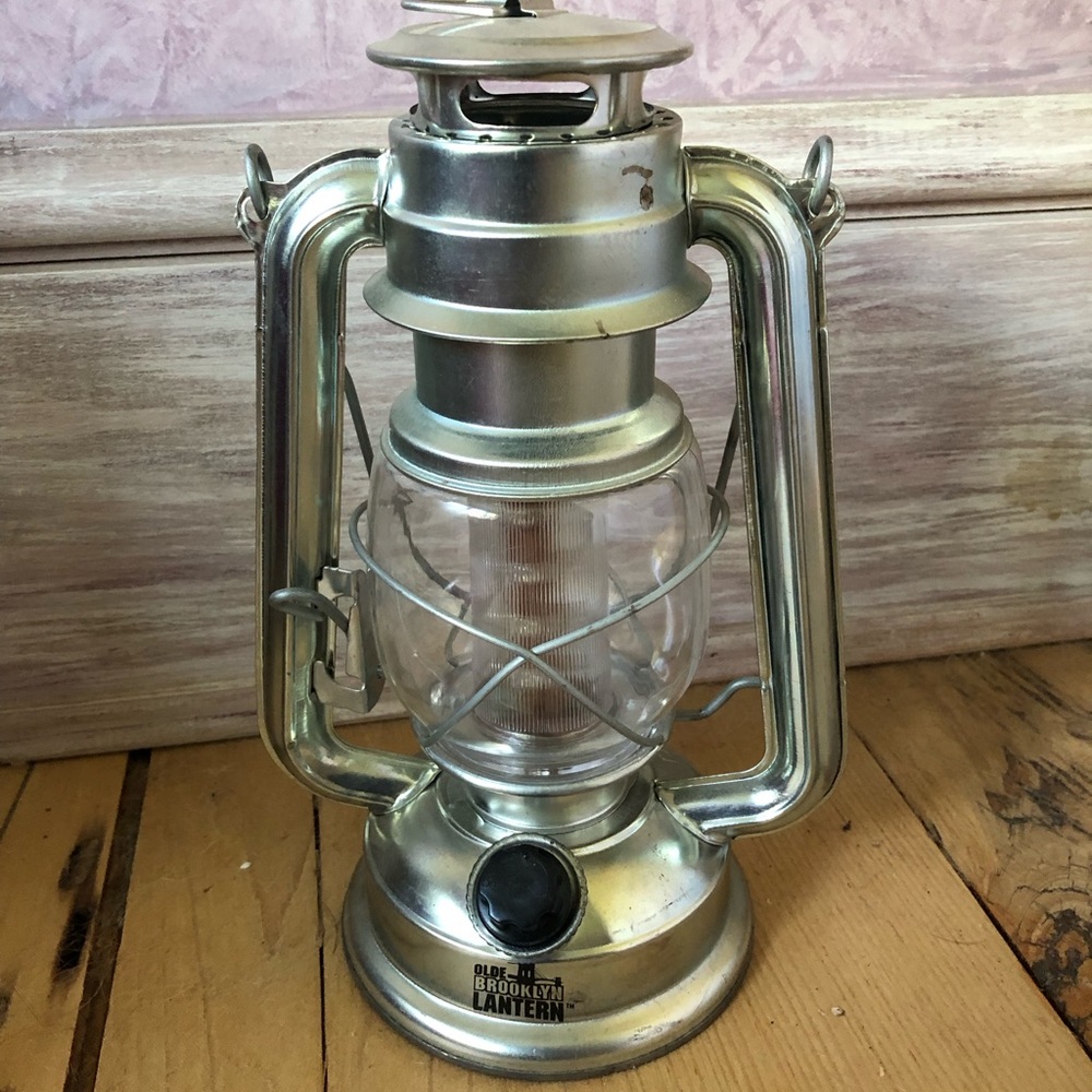 Camping lantern.
